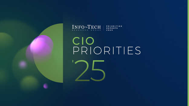 CIO Priorities 2025 visualization