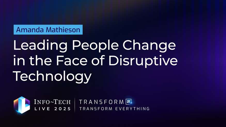Leading People Change in the Face of Disruptive Technology visualization