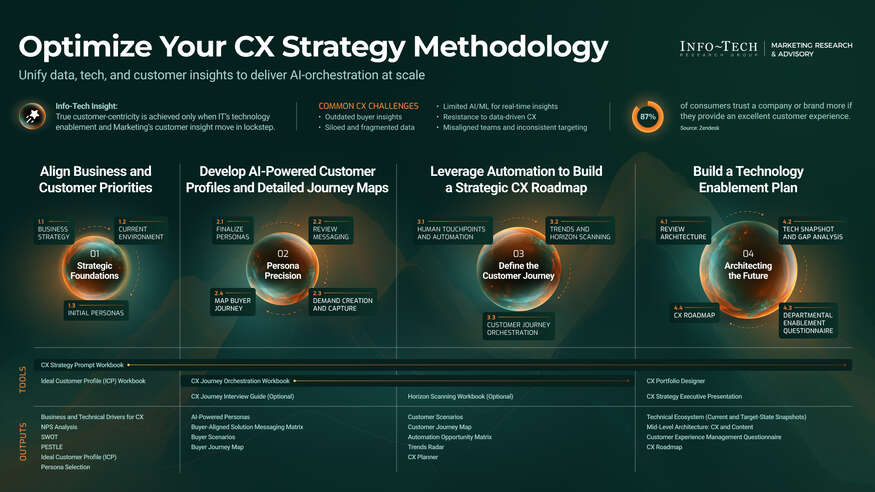 Optimize Your CX Strategy visualization
